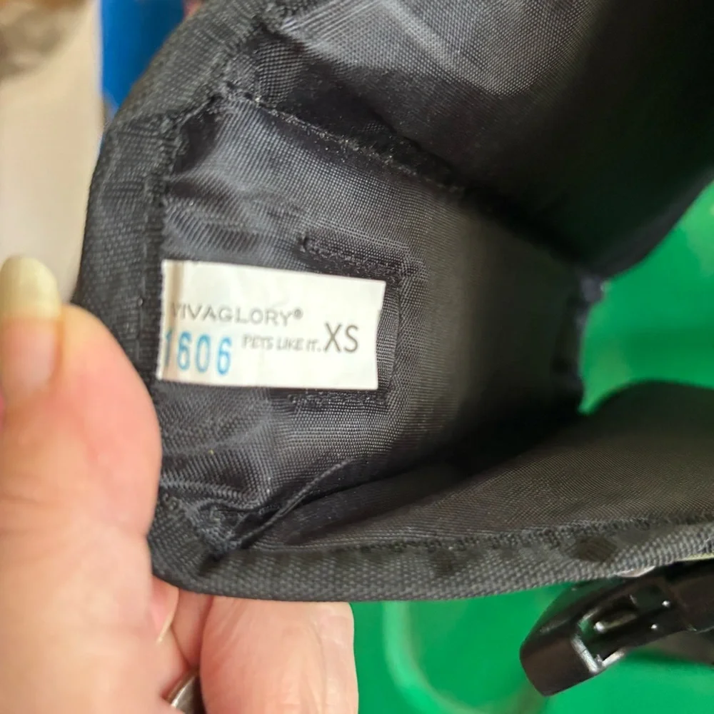 XS Viva Glory Olive Green & Gray Dog Life Jacket